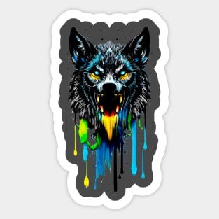 Lobo Feroz Sticker